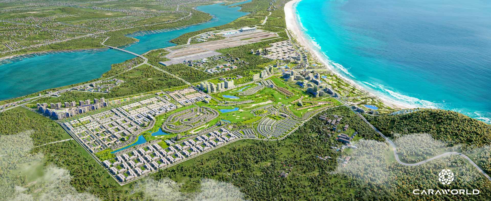 Dự án Caraworld tại Cam Ranh với vị trí ven biển đẹp