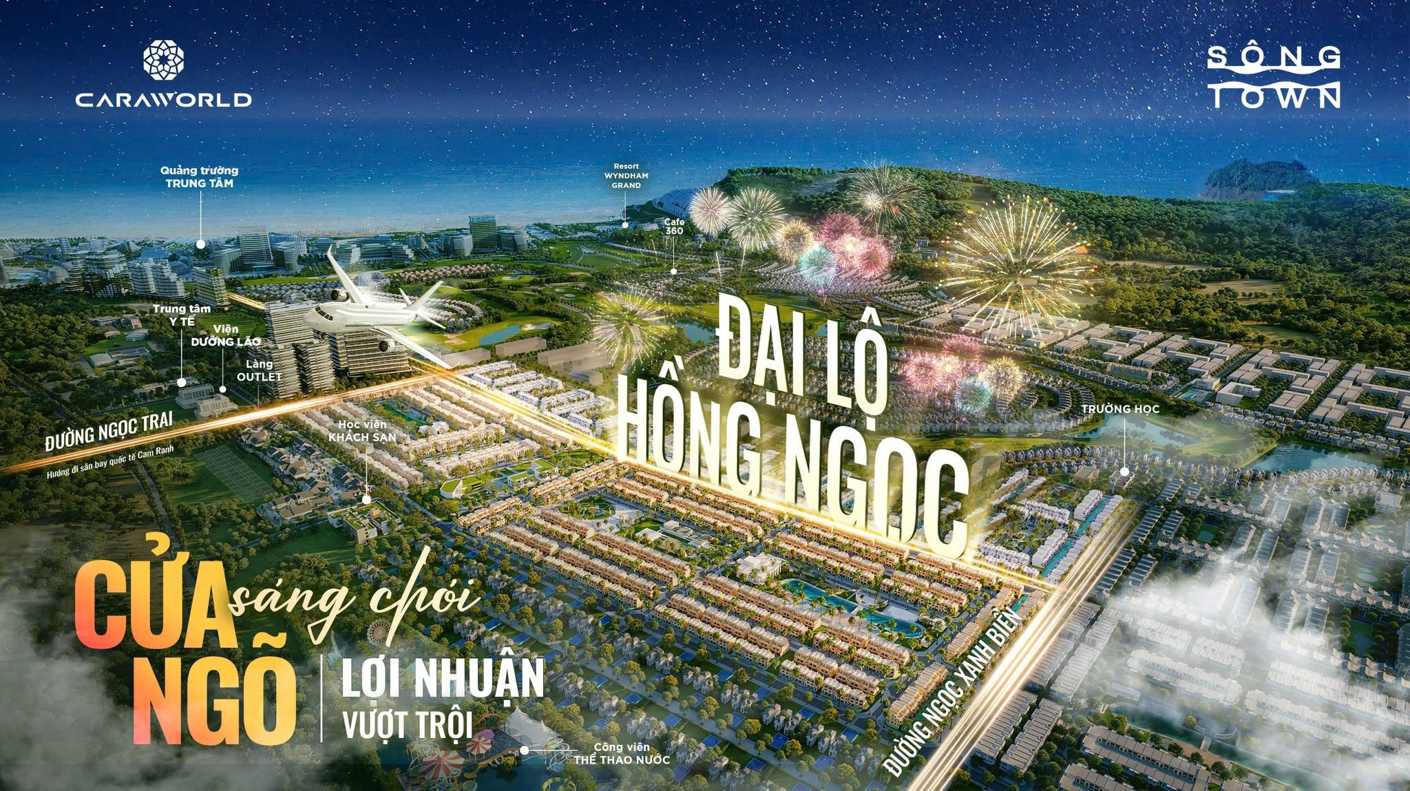 shophouse đại lộ hồng ngọc caraworld Phân Khu Sông Town Caraworld