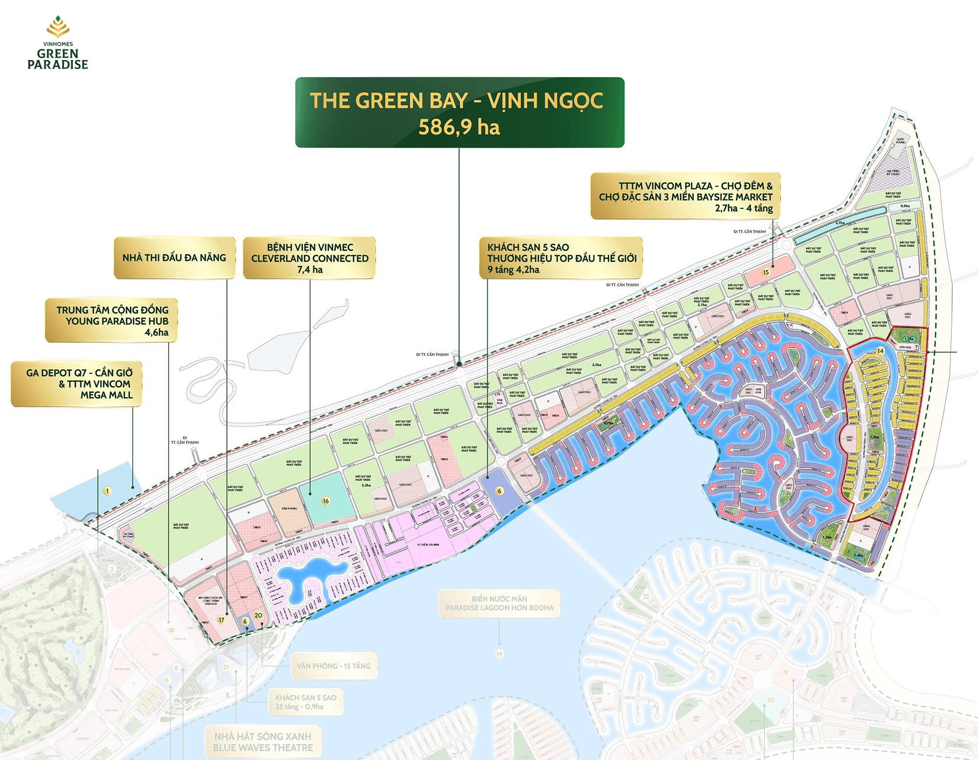 Phan Khu The Green Bay Vinhomes Can Gio